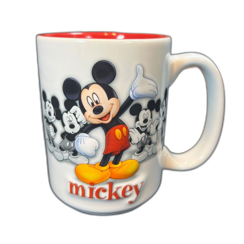 Disney Parks Mickey Mouse Disney Resort 3D Coffee Mug Cup White